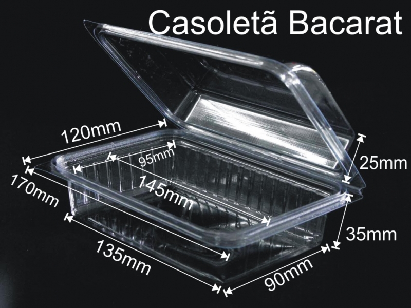 Caserola din plastic cu capac transparent pentru fructe uscate (3)