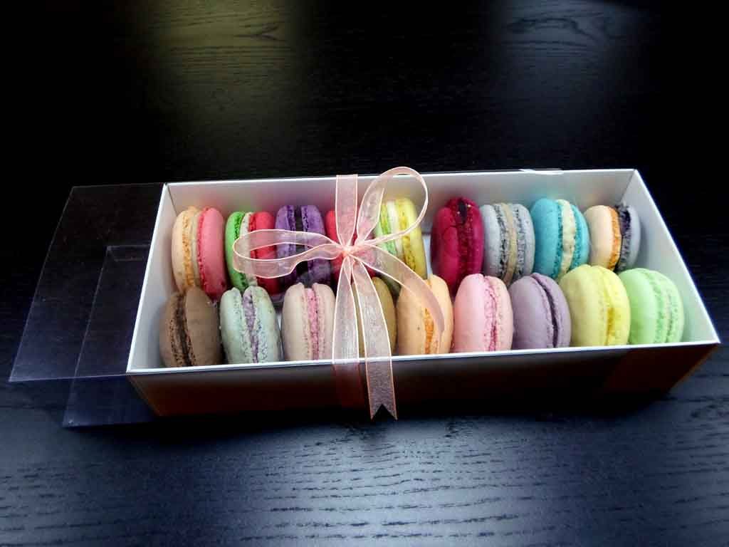 Cutie din carton pentru 18 macarons (3)